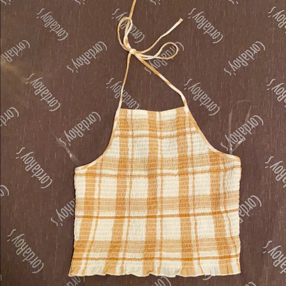 Plad Halter top